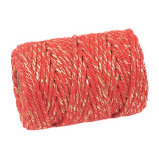 Red Cotton String Red Baker's Twine Solid Red String Red Christmas