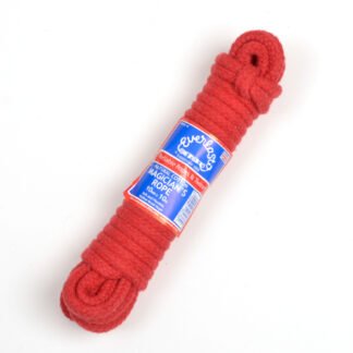 Beefeater Red Coloured Cotton Magicians Rope 10mm Diameter