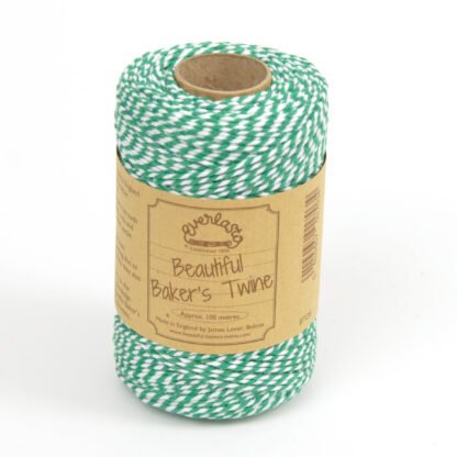 100m Bakers Twine Emerald