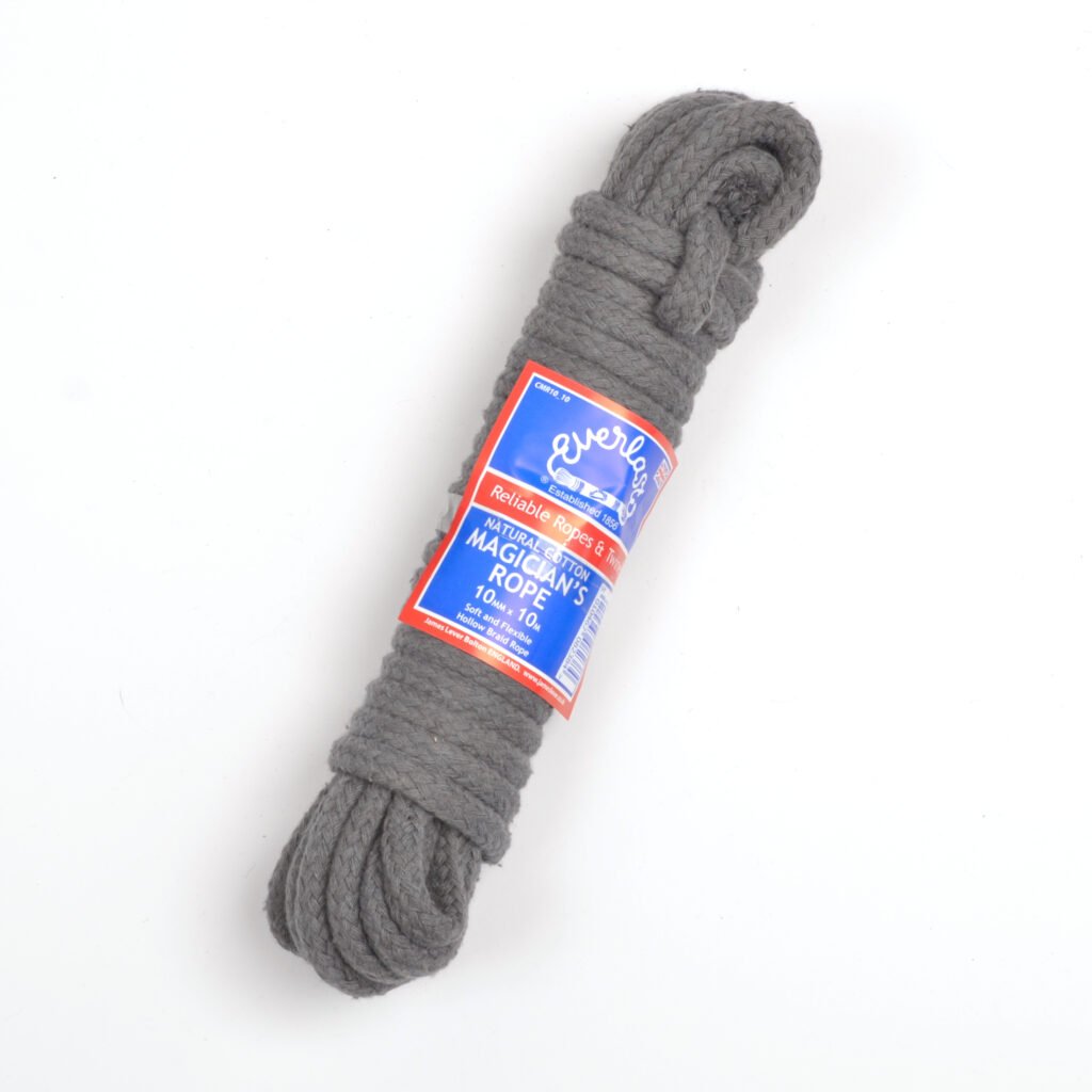 Lakeland Coloured Cotton Magicians Rope 6mm Diameter