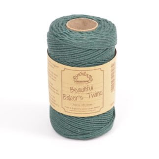 100m Solid Bakers Twine Moss Green