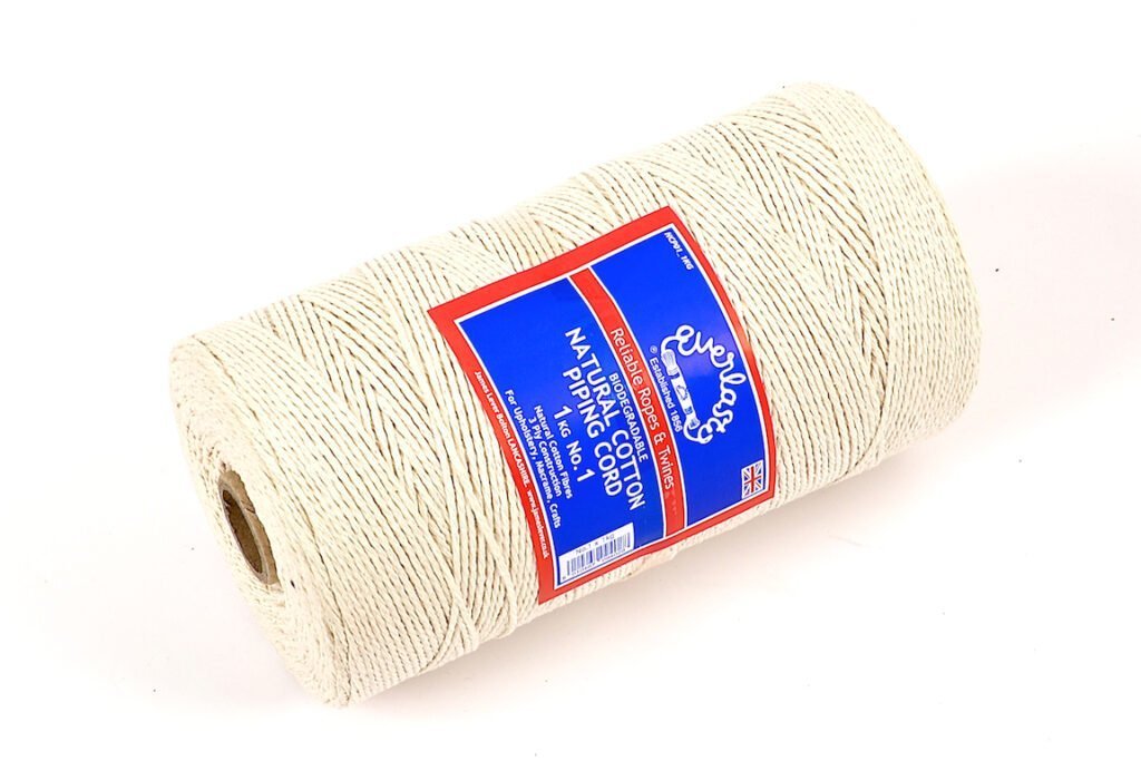No.1 (2mm) Everlasto Natural Cotton Piping Cord 500G Spool