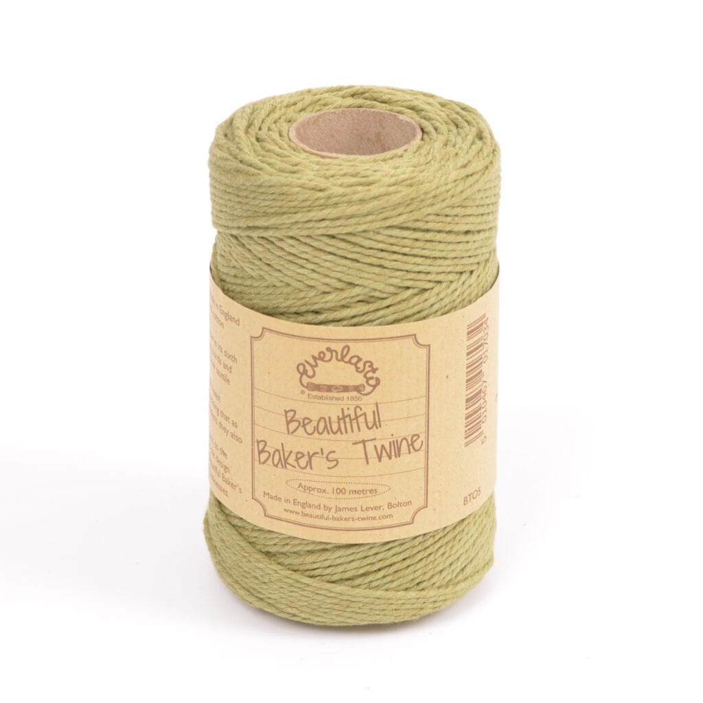 100m Solid Bakers Twine Olive