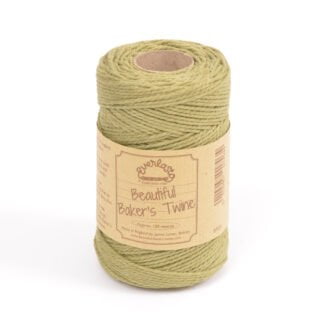 100m Solid Bakers Twine Olive