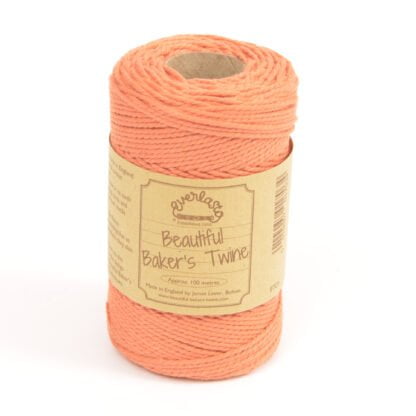 100m Solid Bakers Twine Orange