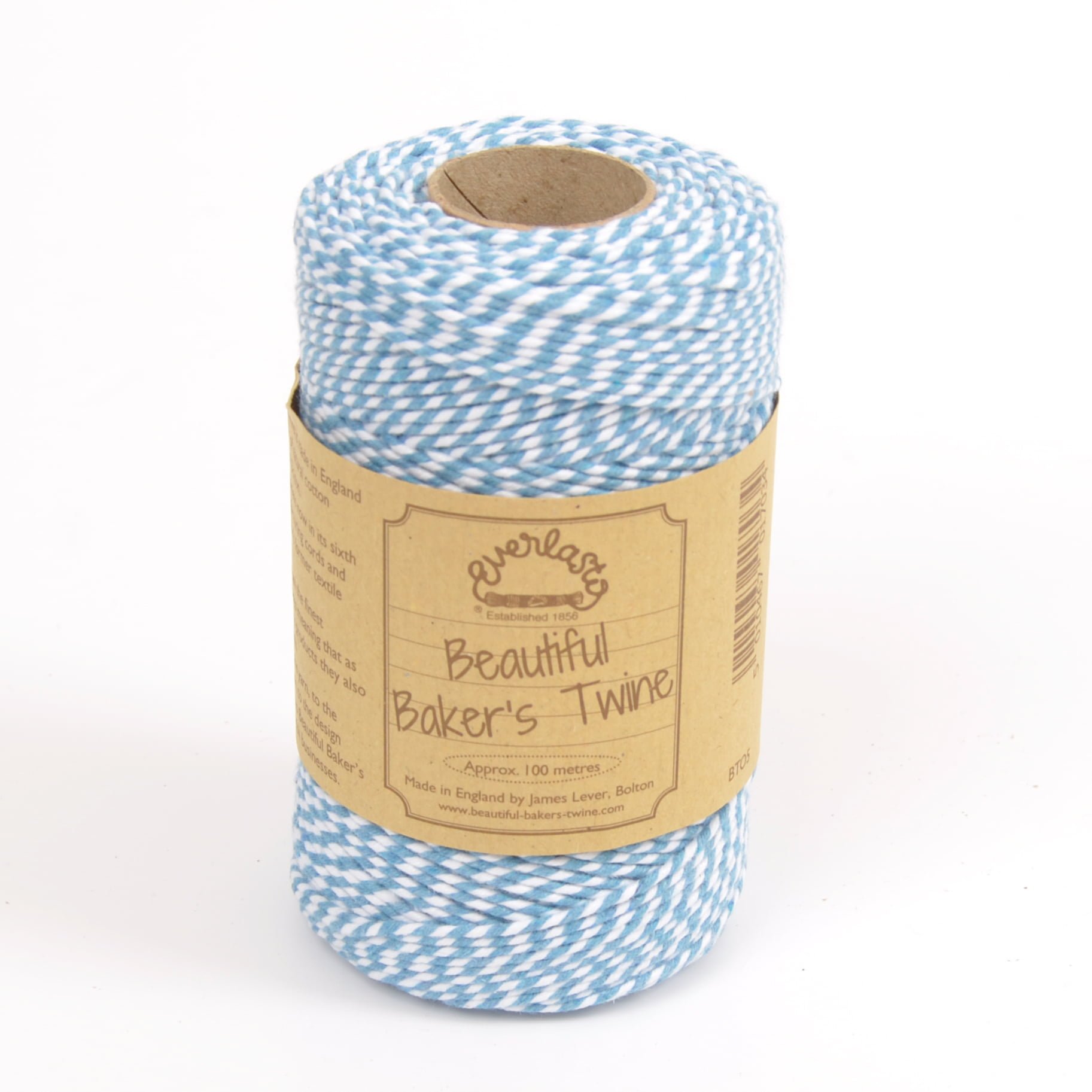 100m Bakers Twine Sky Blue Rope Source