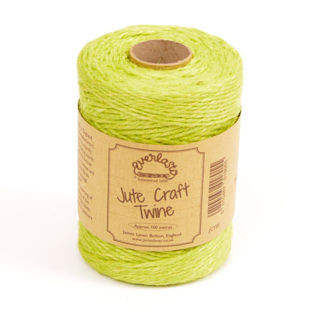 Spring Green Jute Twine