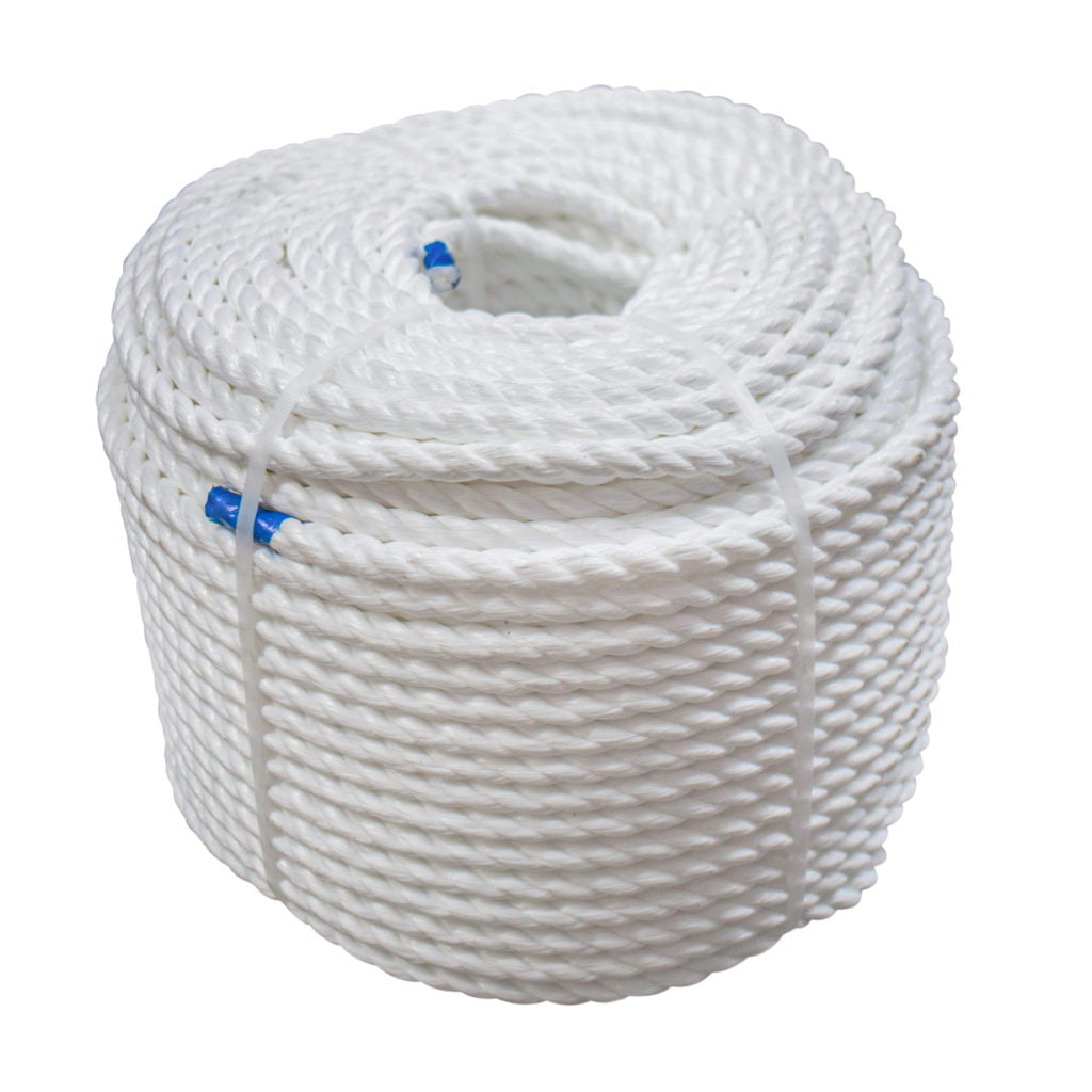 White Everlasto Polypropylene Rope 20mm x 220m