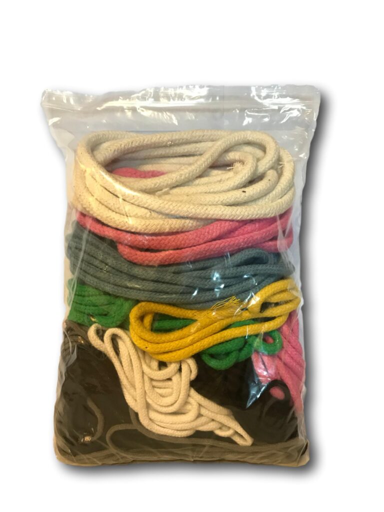 Assorted Baker's Braid Coloured Cotton Sash Cord Pack - 1kg