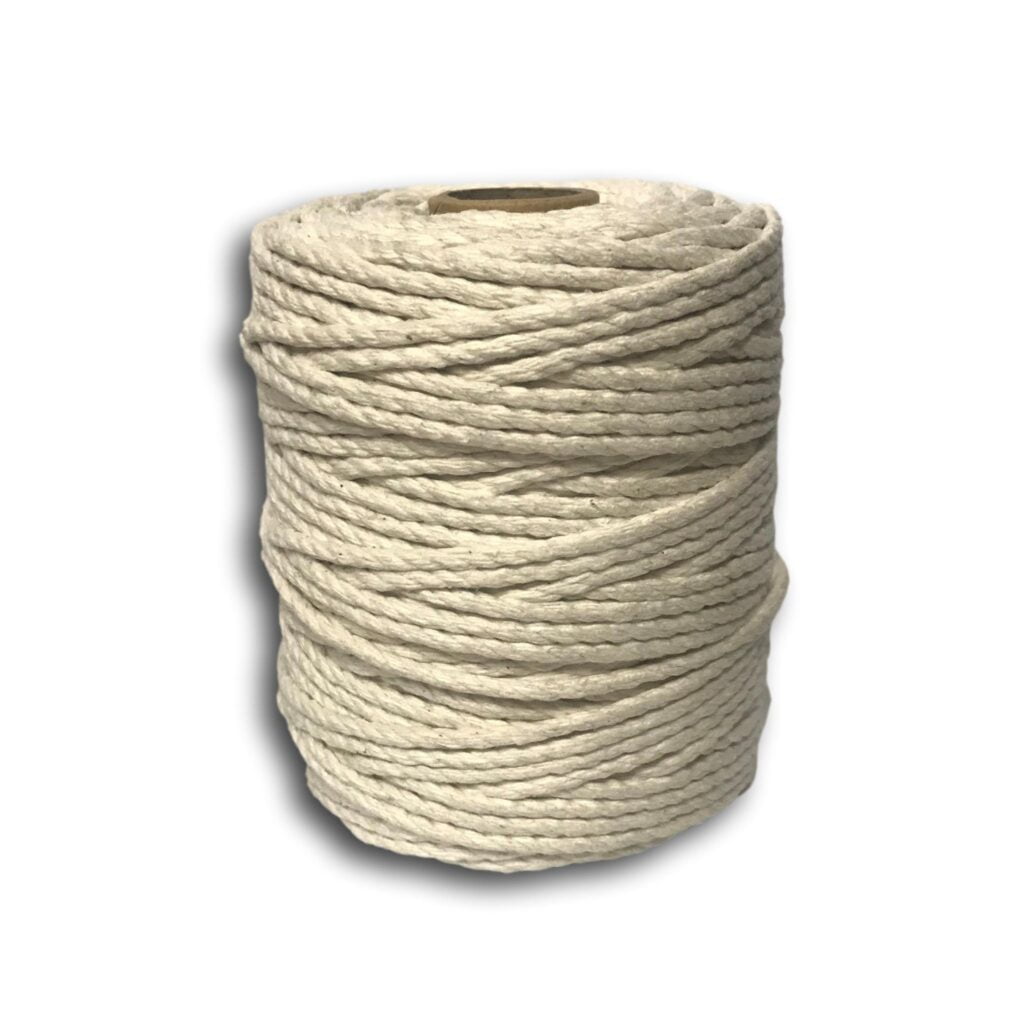 No.1 (4mm) Everlasto Polished Cotton Twine 0.5Kg Spool