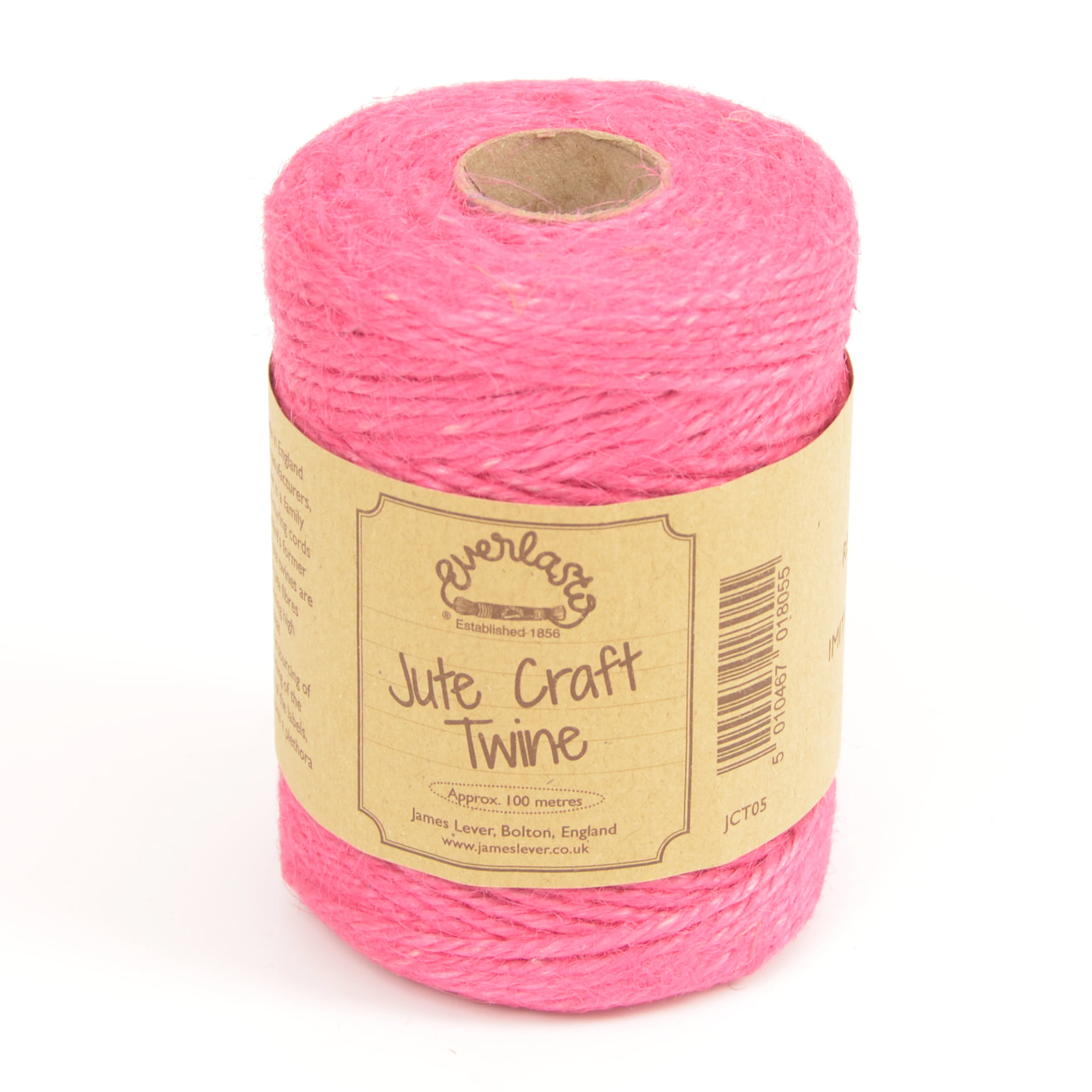 Hot Pink Coloured Jute Twine Rope Source