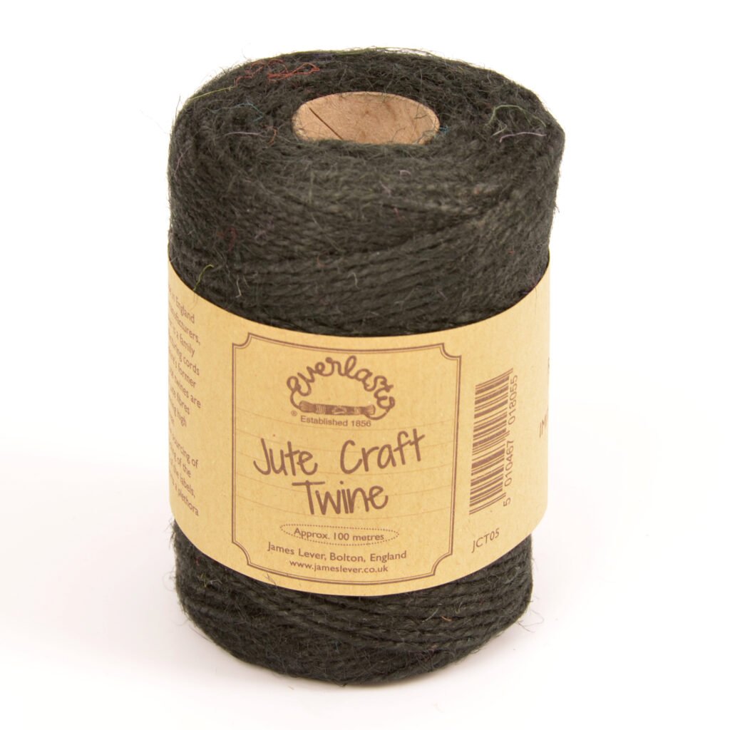 licorice jute craft twine