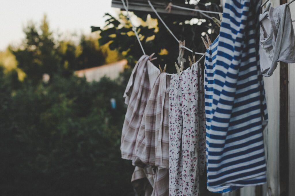 clothes drying