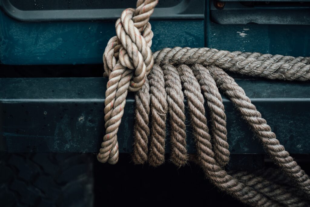 bumper with rope