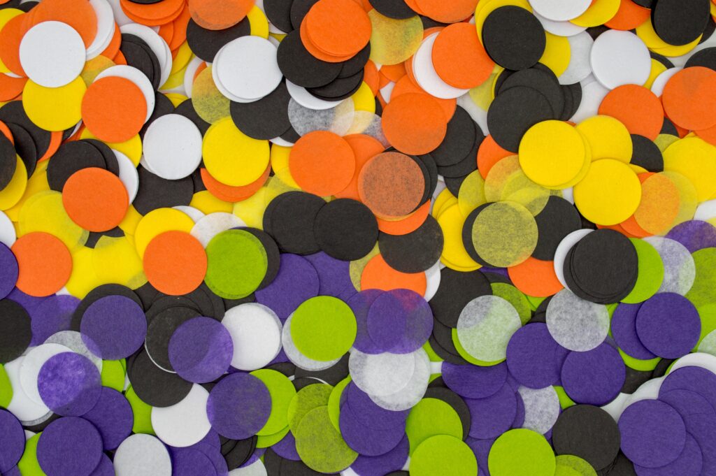 tissue paper circles