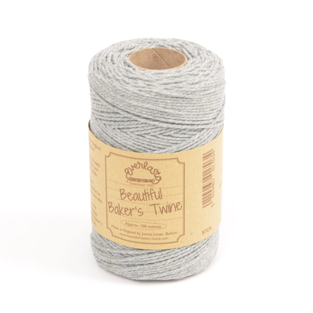 silver solid bakers twine