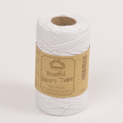 snow white solid bakers twine