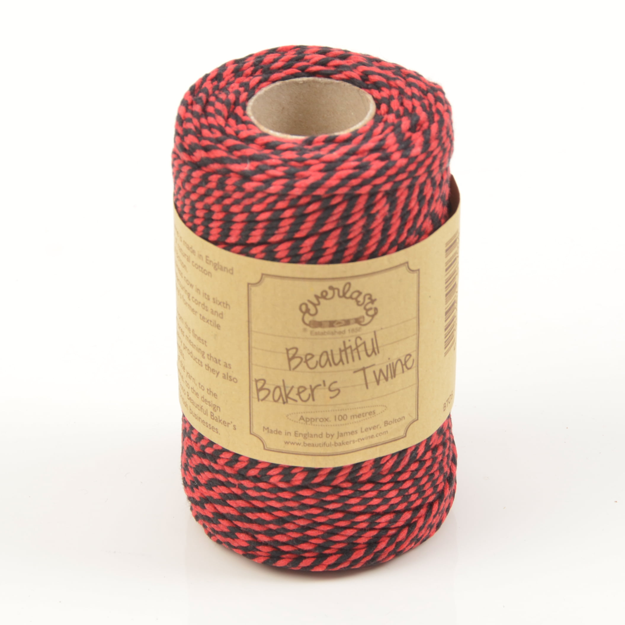 Bakers Twine Red And Black | Rope Source