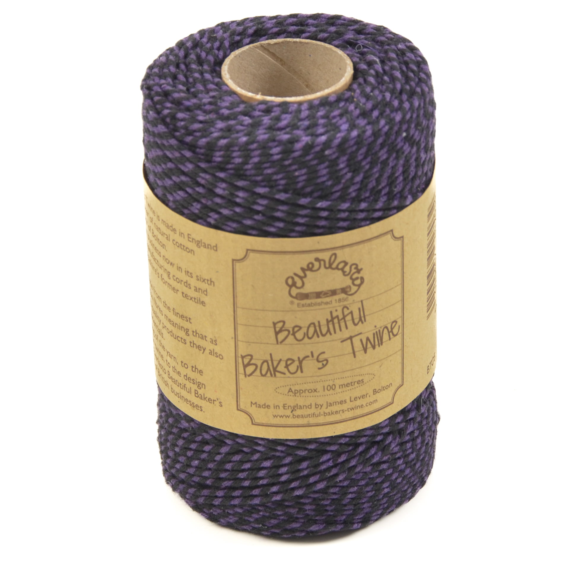Bakers Twine Violet And Black | Rope Source