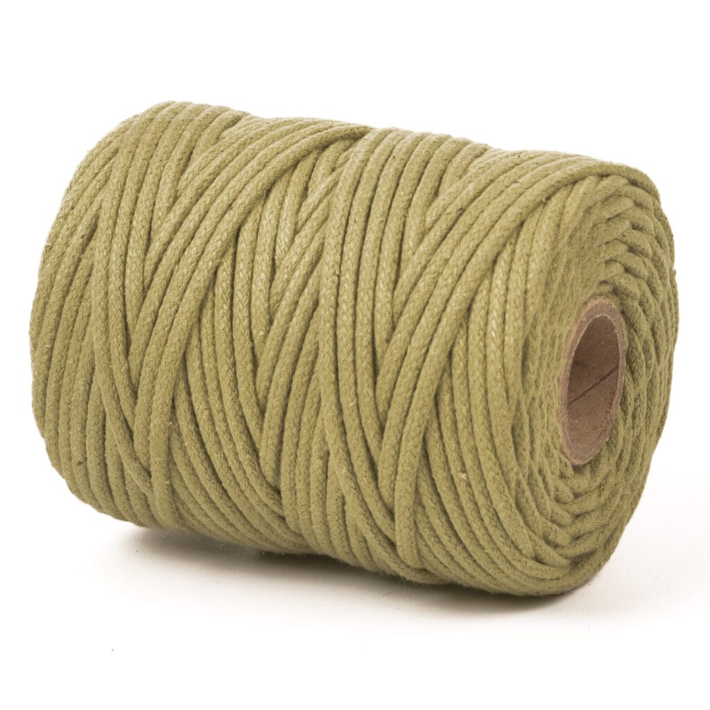 Everlasto No.3 Sage Green Cotton Tubular Banding Spool | Rope Source