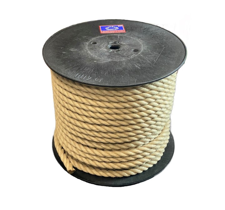 Everlasto Polyhemp/Hempex Rope 8mm X 100m on a Reel | Rope Source
